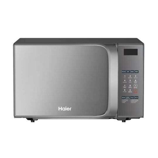 Haier HMW-30AFS Air Fryer Microwave Oven Silver and Black 30 Liter