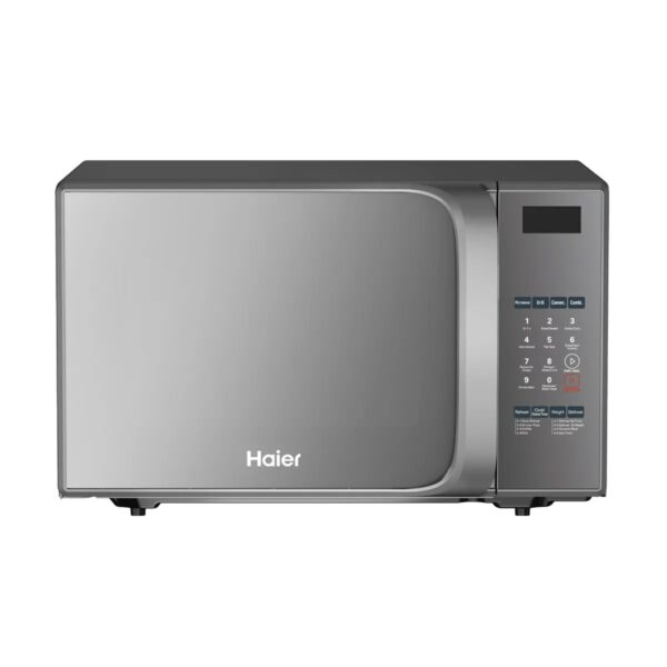 Haier HMW-30AFS Air Fryer Microwave Oven Silver and Black 30 Liter